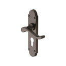 Heritage Brass Savoy Door Handle on Plate