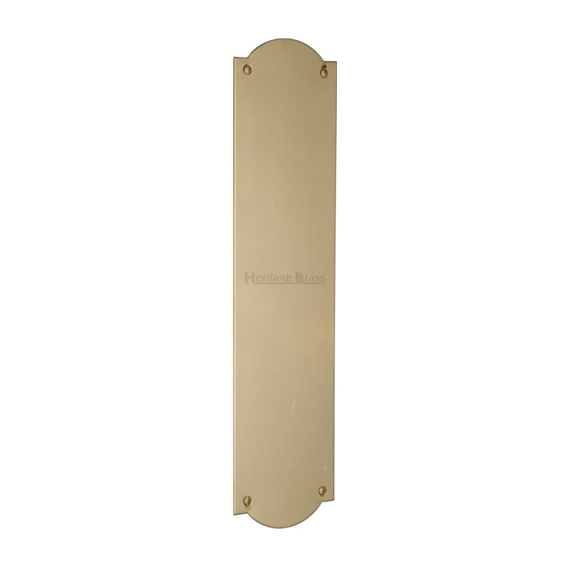 Heritage Brass Shaped Fingerplate