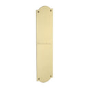 Heritage Brass Shaped Fingerplate