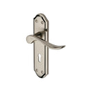 Heritage Brass Sandown Door Handle on Plate