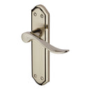 Heritage Brass Sandown Door Handle on Plate