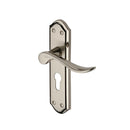 Heritage Brass Sandown Door Handle on Plate