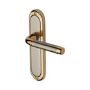 Heritage Brass Saturn Door Handle on Plate
