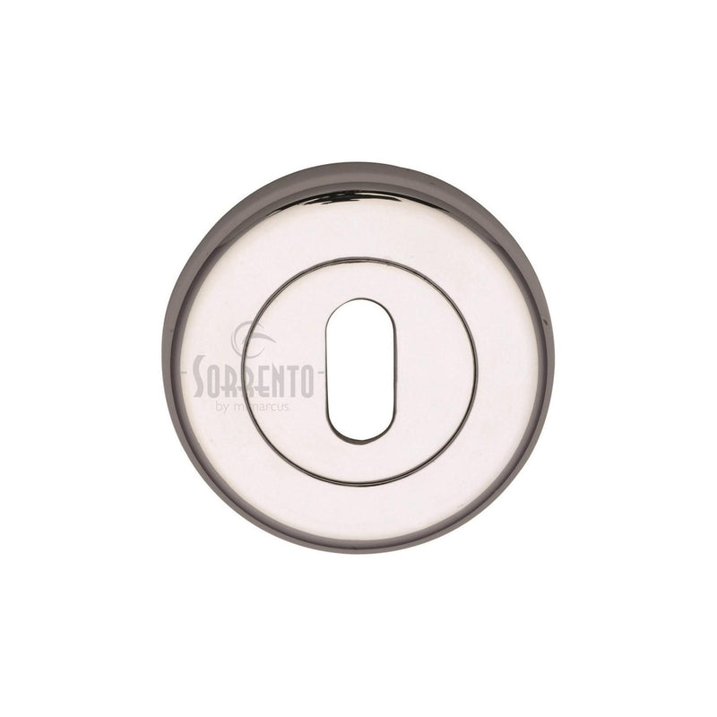 Sorrento Standard Key Escutcheon Round