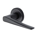 Sorrento Amalfi Door Handle on Round Rose