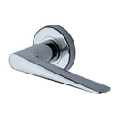 Sorrento Amalfi Door Handle on Round Rose