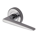 Sorrento Swift Door Handle on Round Rose