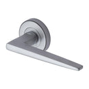 Sorrento Swift Door Handle on Round Rose
