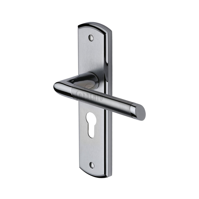 Sorrento Mercury Door Handle on Plate