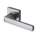 Sorrento Axis Door Handle on Square Rose