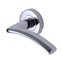 Sorrento Tosca Door Handle on Round Rose