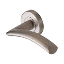 Sorrento Tosca Door Handle on Round Rose
