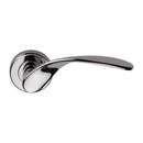 Sorrento Lorenz Door Handle on Round Rose