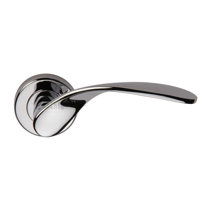 Sorrento Lorenz Door Handle on Round Rose