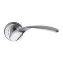 Sorrento Lorenz Door Handle on Round Rose
