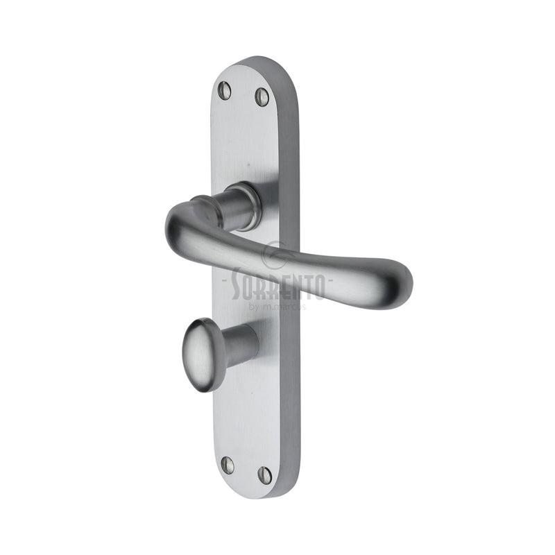Sorrento Donna Door Handle on Plate