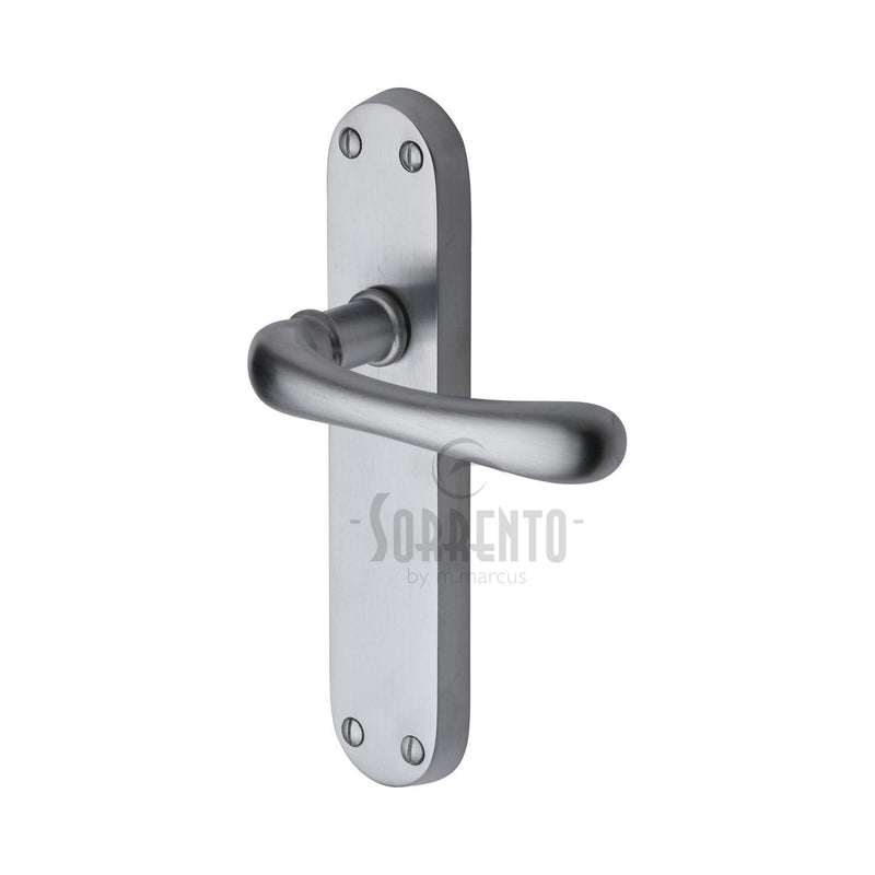 Sorrento Donna Door Handle on Plate
