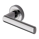 Sorrento Milan Door Handle on Round Rose