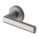 Sorrento Milan Door Handle on Round Rose