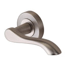 Sorrento Aurora Door Handle on Round Rose