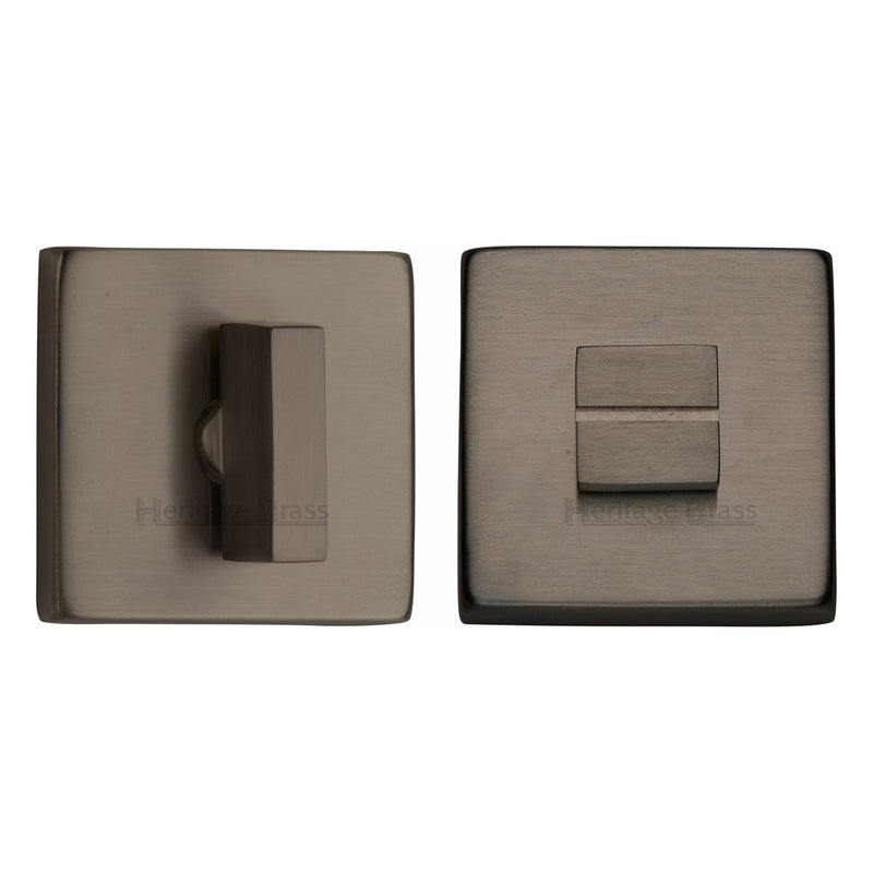 Heritage Brass Square Bathroom Turn & Release - SQ4035