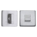 Heritage Brass Square Bathroom Turn & Release - SQ4035