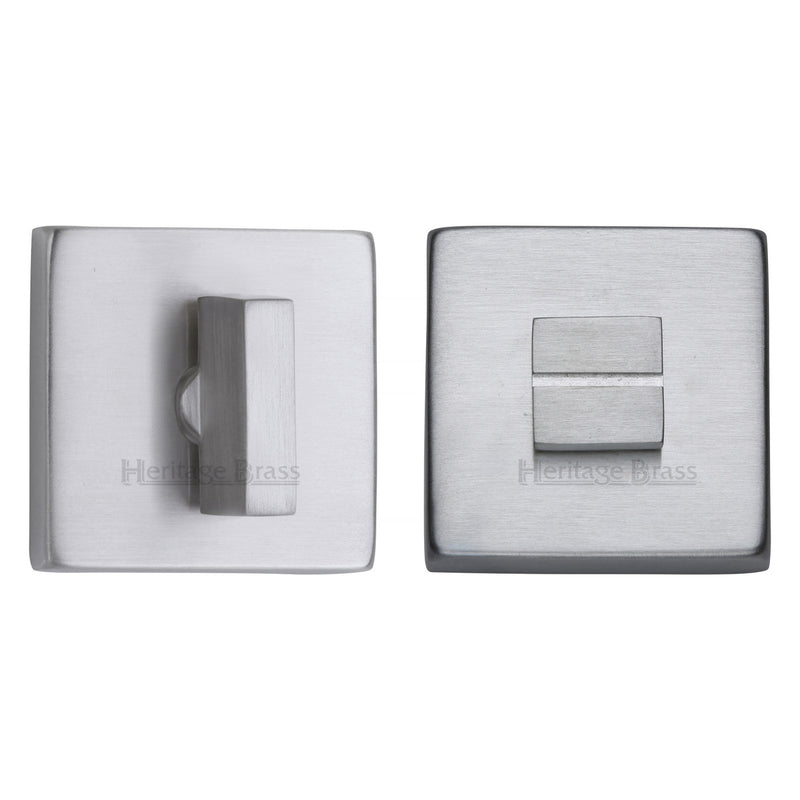 Heritage Brass Square Bathroom Turn & Release - SQ4035