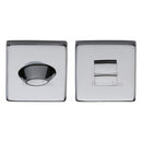 Heritage Brass Square Bathroom Turn & Release - SQ4043