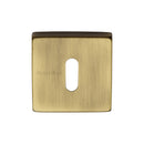 Heritage Brass Standard Key Escutcheon Square - SQ5002