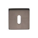 Heritage Brass Standard Key Escutcheon Square - SQ5002