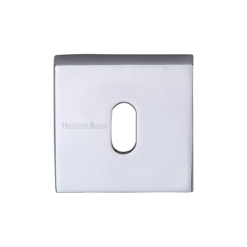 Heritage Brass Standard Key Escutcheon Square - SQ5002