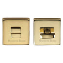 Heritage Brass Square Bathroom Turn & Release - SQ5040