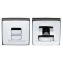 Heritage Brass Square Bathroom Turn & Release - SQ5040