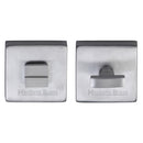 Heritage Brass Square Bathroom Turn & Release - SQ5040