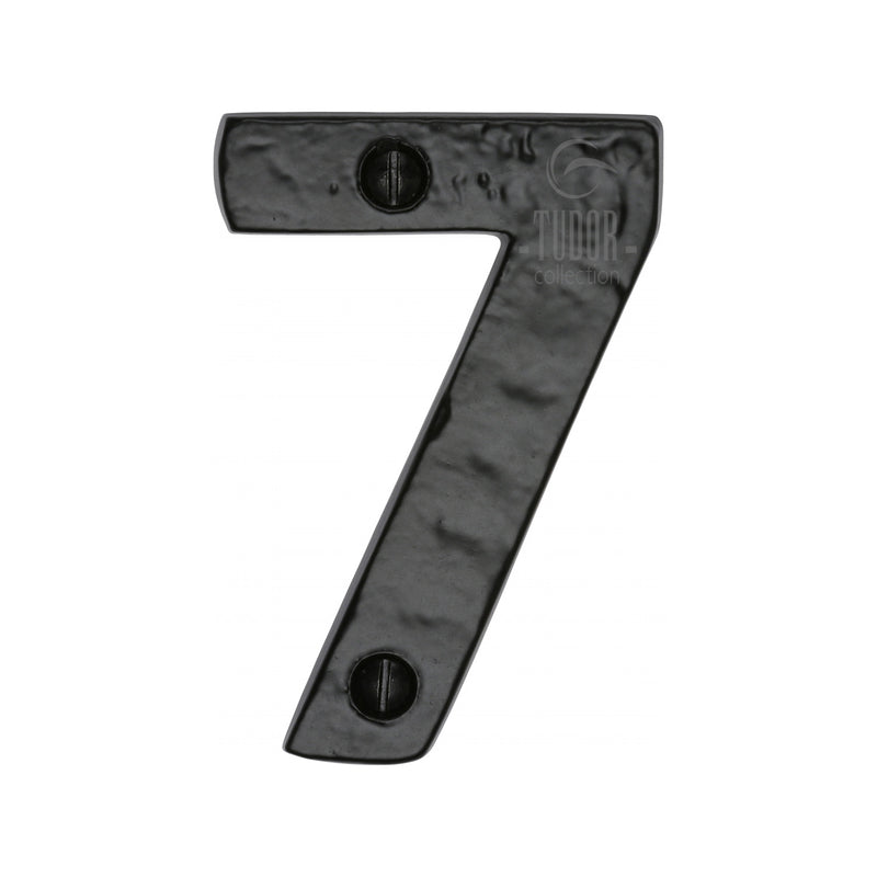 Tudor Black Iron Numeral 7