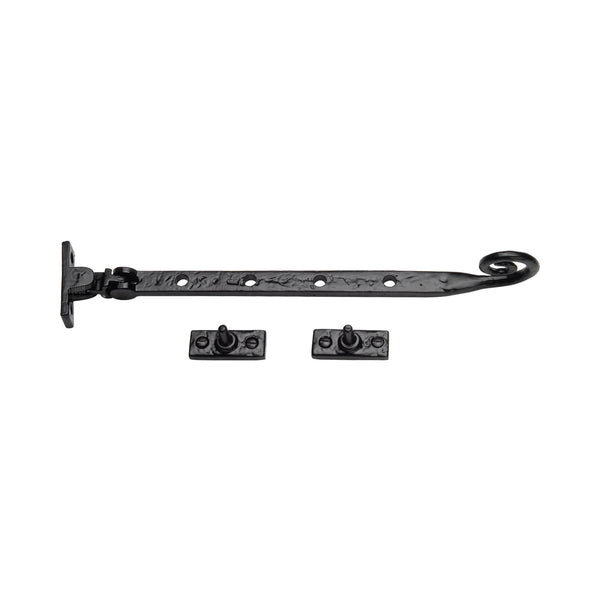 Tudor Casement Window Stay  Monkey Tail Pattern
