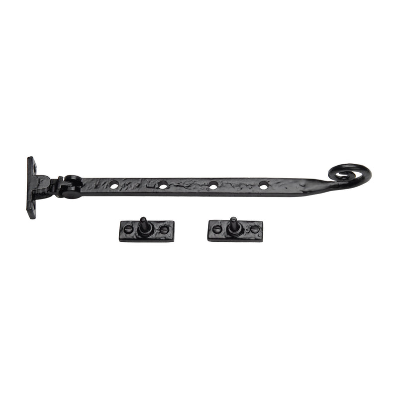 Tudor Casement Window Stay  Monkey Tail Pattern