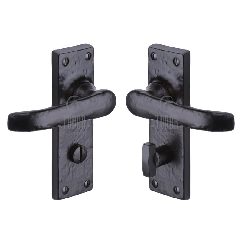 Tudor Windsor Door Handle on Plate