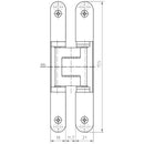SIMONSWERK TECTUS TE240 3D Concealed Hinge