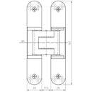 SIMONSWERK TECTUS TE340 3D Concealed Hinge