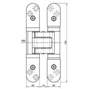 SIMONSWERK TECTUS TE526 3D Concealed Hinge