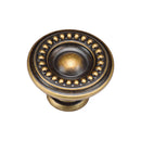 M.Marcus Beaded Round Knob