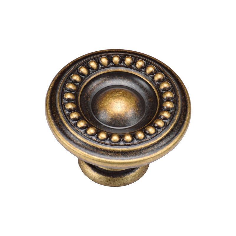 M.Marcus Beaded Round Knob