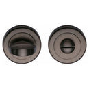 Heritage Brass Round Bathroom Turn & Release - V0678