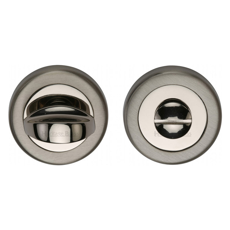 Heritage Brass Round Bathroom Turn & Release - V0678