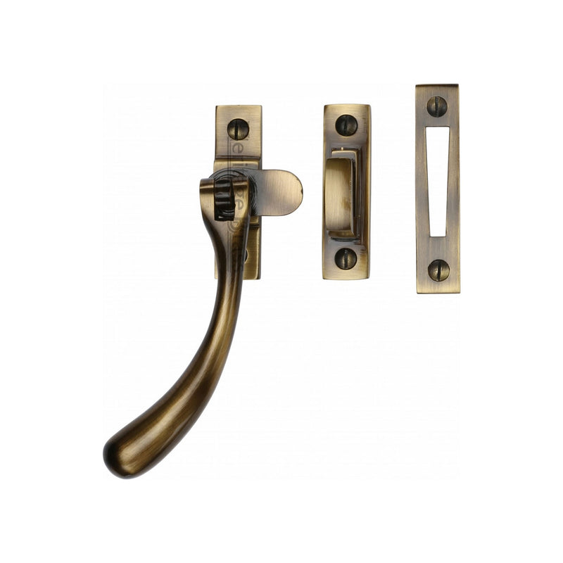Heritage Brass Casement Window Fastener Ball Design