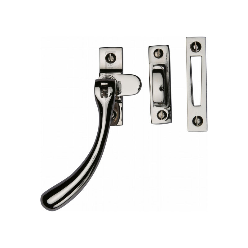 Heritage Brass Casement Window Fastener Ball Design