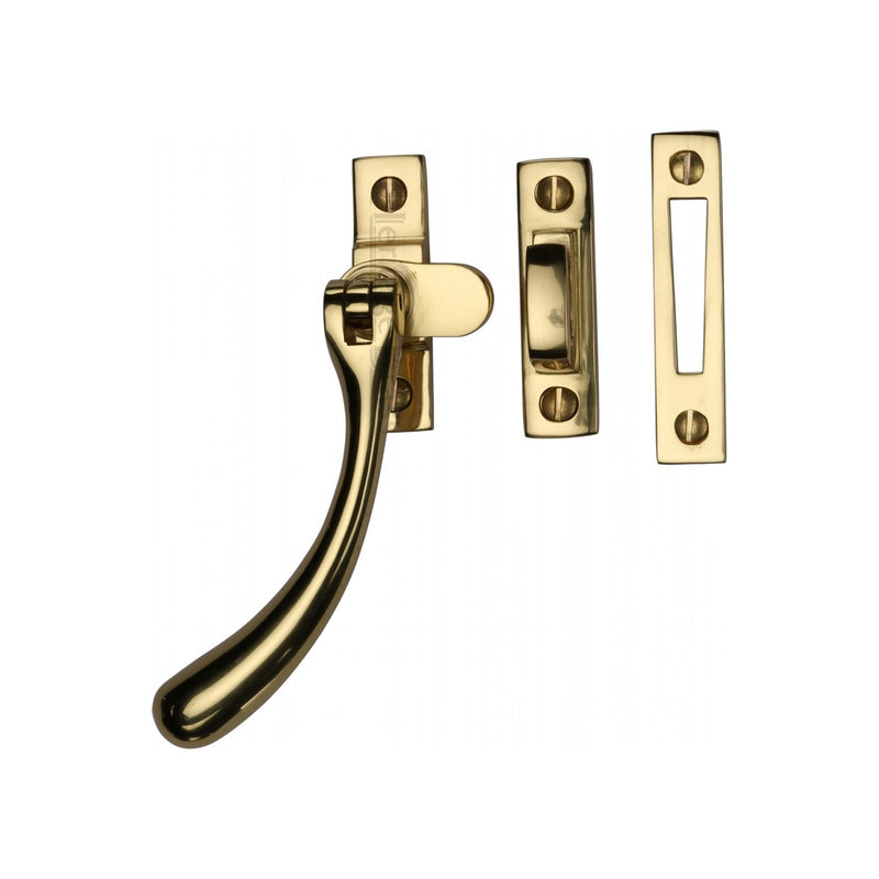 Heritage Brass Casement Window Fastener Ball Design