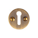 Heritage Brass Standard Key Escutcheon Round - V1010
