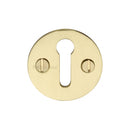 Heritage Brass Standard Key Escutcheon Round - V1010
